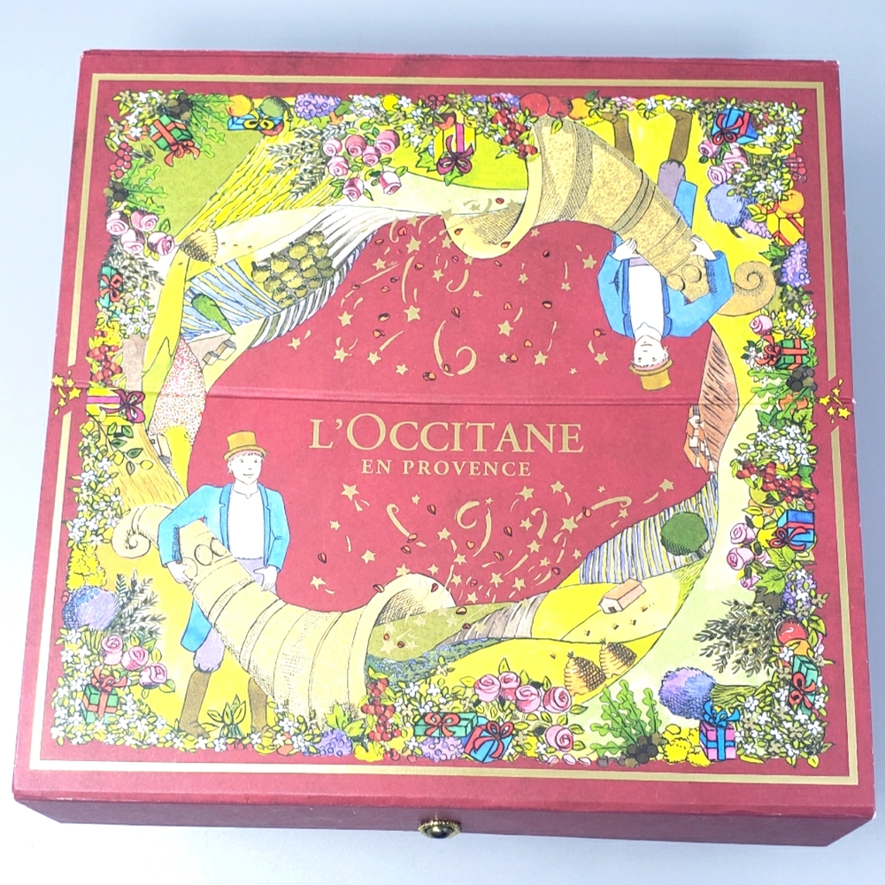 Empty Christmas Gift Box